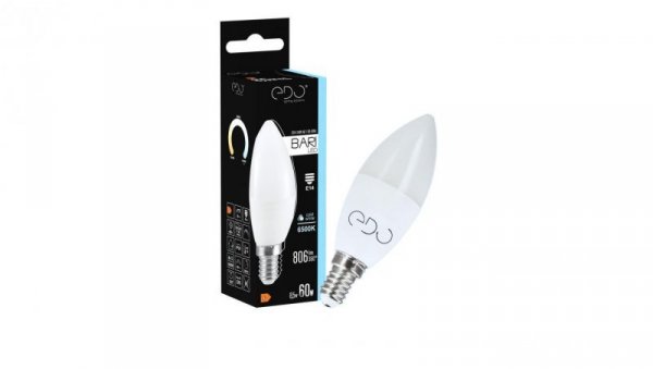 Żarówka BARI LED 8,5W CW świeczka, E14, 6500K, 806lm, 220-240V EDO777667 EDO