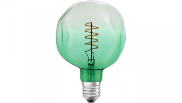 Żarówka Dekoracyjna LED E27 ET124 4,5W = 18W 180lm 1600K Ciepła 360 Filament Ściemnialna OSRAM Vintage 1906