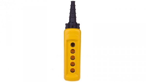 Obudowa kasety 5-otworowa 22mm żółta IP65 XACA05