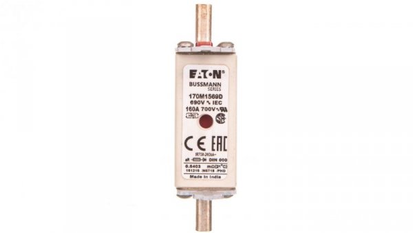 Wkładka bezpiecznikowa DIN000 160A aR 690V 170M1569D