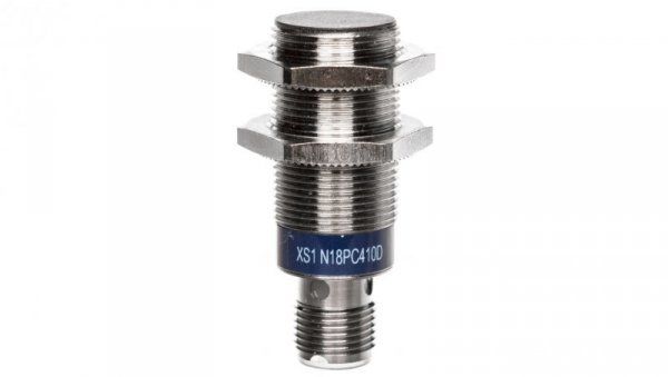 Czujnik indukcyjny M18 5mm 12-24V DC PNP 1Z 1R M12 4-piny XS1N18PC410D