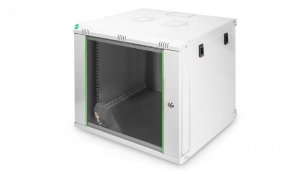 Szafa krosowa SoHo wisząca jednosekcyjna 19 cali 9U 600x450 szara DN-19 09-U-EC