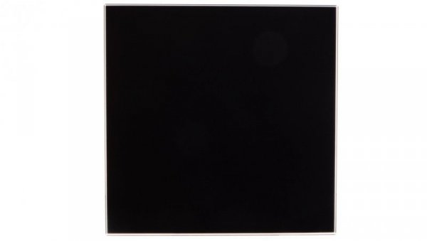 Panel do ramki i korpusu 125mm czarny mat Trax Glass PTGB125M
