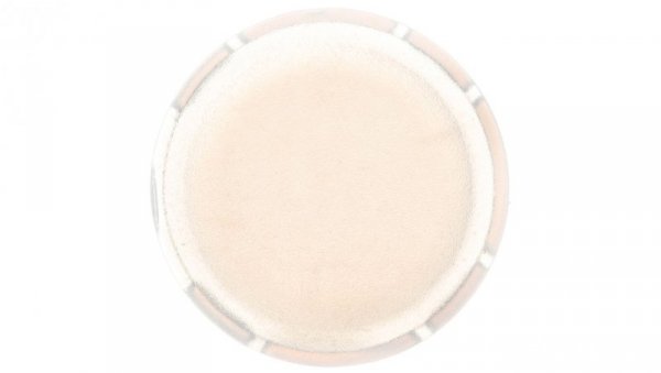 Soczewka przycisku 22mm płaska biała bez opisu M22-XDL-W 216441