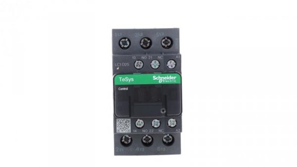 TeSys Deca Stycznik 25A 3P 380V AC 1Z 1R LC1D25Q7