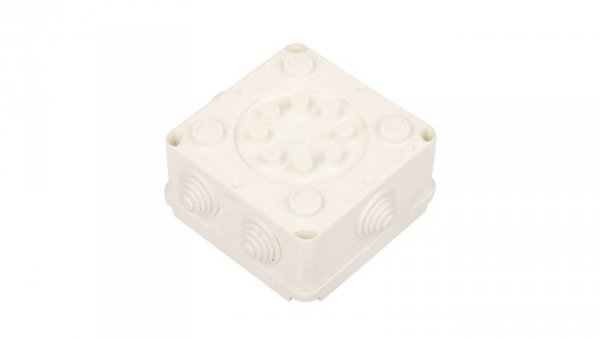 Puszka hermetyczna n/t PK-2 108x108x58mm pusta IP55 biała 0222-00