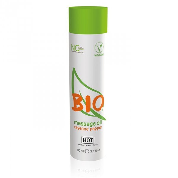 Olejek-HOT BIO Massage oil Cayenne pepper 100ml.