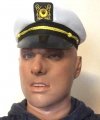 Lestat marynarz realistyczna twarz męska
