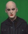 realistyczna maska na Halloween Wampir Gothic