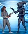 Xenomorph z filmu Alien kostium strój przebranie Cosplay - strój w akcji