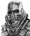 Maska lateksowa z filmu - Man of Steel General Zod