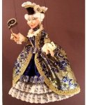 Marionetka wenecka - Lady Barok (73,5 cm)