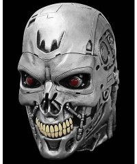 Maska lateksowa - Terminator T-800 Deluxe 