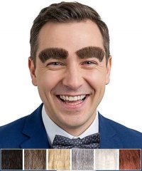 Sztuczne brwi Prezenter z klejem Mastix 2 ml – realistyczne, ręcznie robione 