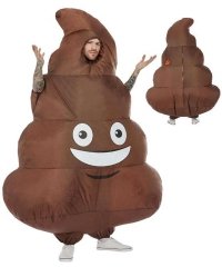 Strój pneumatyczny- Strój Emoji Kupa 