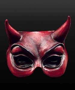 Maska lateksowa - Mefisto II