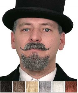 Sztuczne wąsy i broda Arystokrata