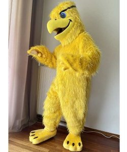 Duża chodząca maskotka - Orzeł Żółtko