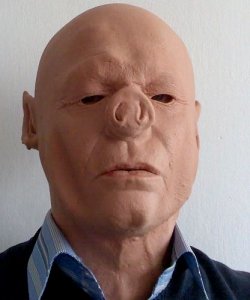 Maska lateksowa - Pigman