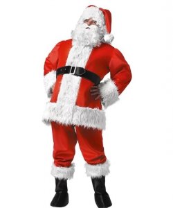 Profesjonalny strój Świętego Mikołaja - Santa Claus Deluxe