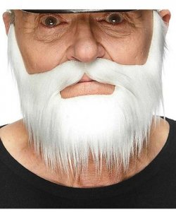 Broda i wąsy - Bajkowy Święty Mikołaj