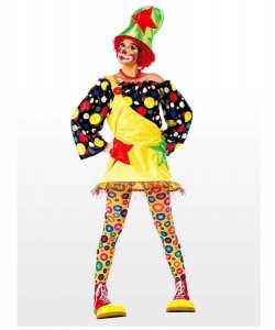 Profesjonalny strój klauna - Klaun Cyrkowy