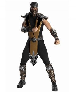 Kostium z filmu Mortal Kombat - Scorpion