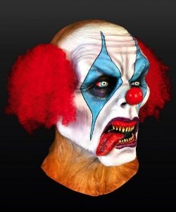Maska lateksowa - Horror Clown V