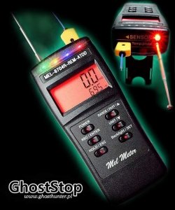 Ghost Hunters - Mel Meter Mel-8704R-REM (REM & EMF & temperatura & światło)