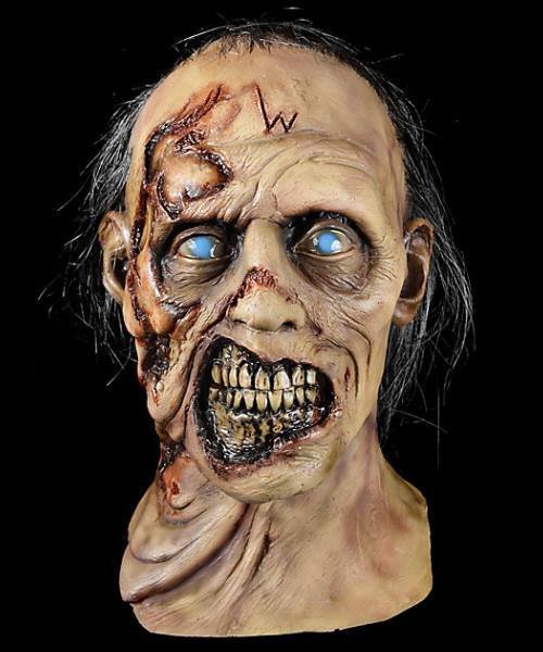 Maska lateksowa - The Walking Dead W Zombie