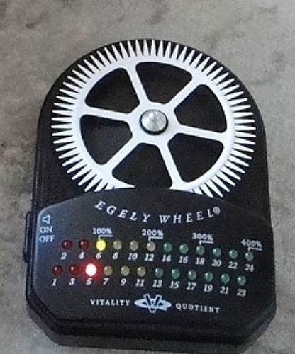 Egely Wheel Vitality Meter - Miernik siły życiowej (witalności)