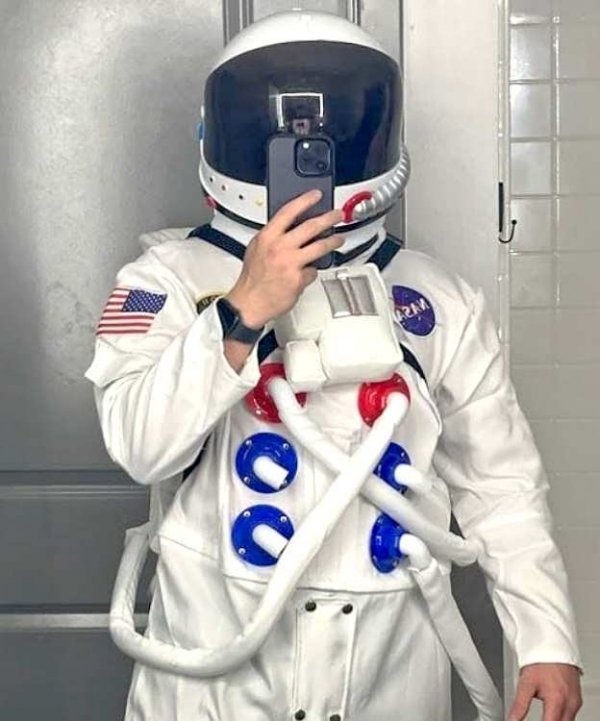 Profesjonalny strój astronauty NASA