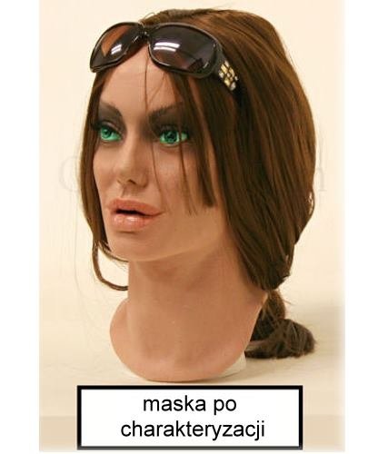 Maska z peruką Jolie