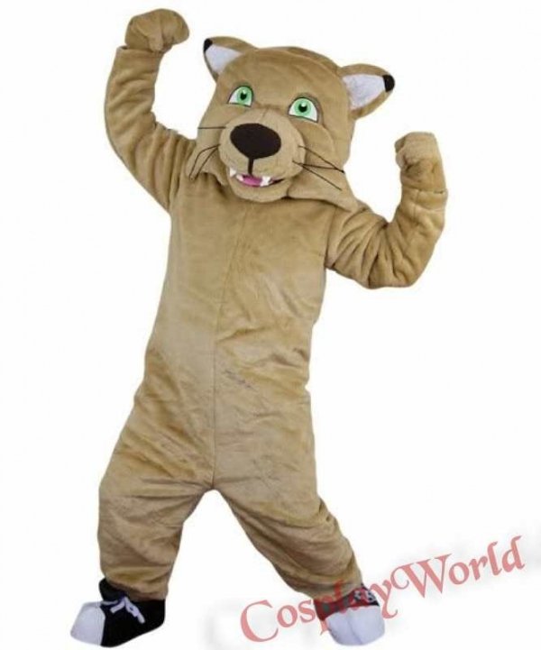 Kostium reklamowy chodząca żywa duża maskotka mega strój lwica tenisówka