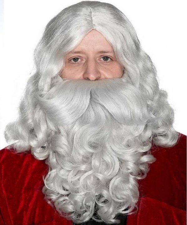 Santa Claus zarost i peruka