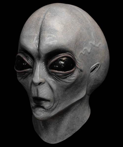 Maska lateksowa - UFO Szarak