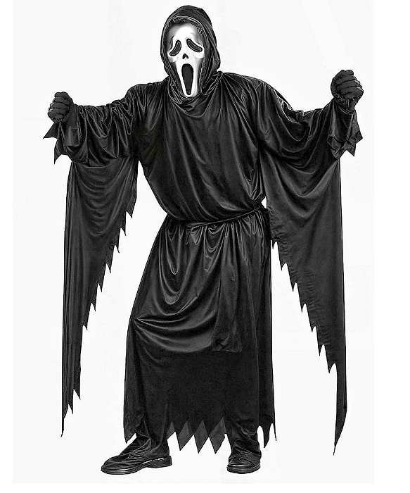 Kostium na Halloween z filmu Krzyk (Scream 1996)