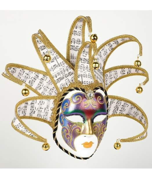 Maska wenecka - Jolly Arcobaleno Musica