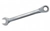 Jonnesway Klucz SUPER TECH 7w1 15mm 19/32 płasko-oczkowy z grzechotką 72 zęby W86115