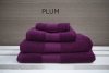 zestaw śliwkowych ręczników PLUM