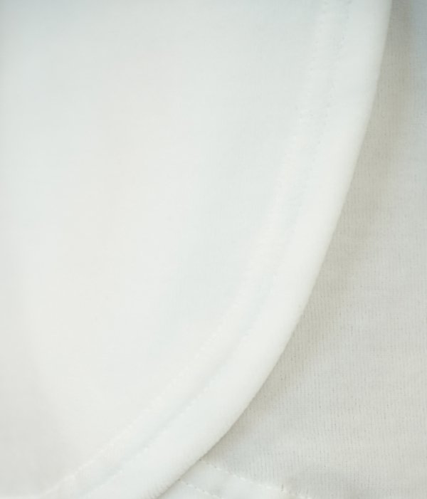 Gumka scrunchie do włosów kolor biały