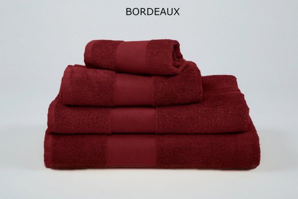 Ręcznik Kąpielowy Duży 100x150 kolor Bordeaux