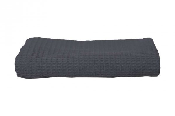 Ręcznik waffle do SPA Dark Grey