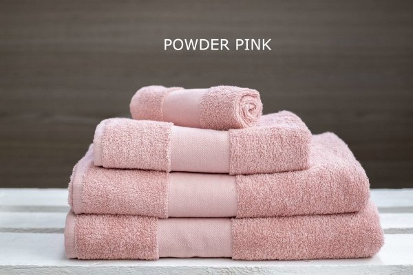 komplet ręczników pudrowy róż