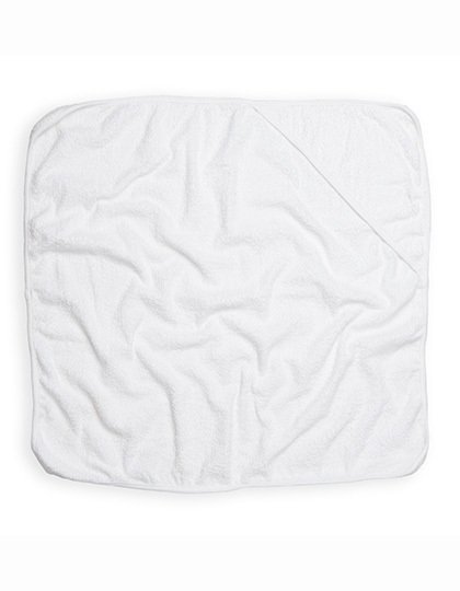 ręcznik dziecięcy z kapturkiem z białą lamówką