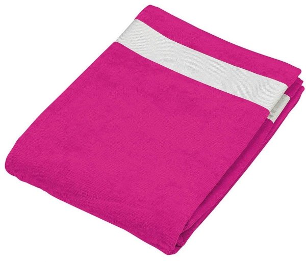 ręcznik plażowy różowy KA118 beach towel