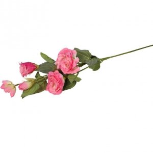Kwiat sztuczny Eustoma różowa bukiet ozdoba dekoracja  