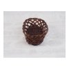 Tacka ażurowa wenge (owalna/30cm) - sklep z wiklina - zdjęcie 1