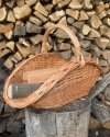 Kosz na drewno kominkowe Talerz/Naturalny - Sklep z wiklina - zdjęcie 3