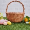 Koszyczek Wielkanocny Okrągły 21cm - Sklep z wiklina - zdjęcia 2